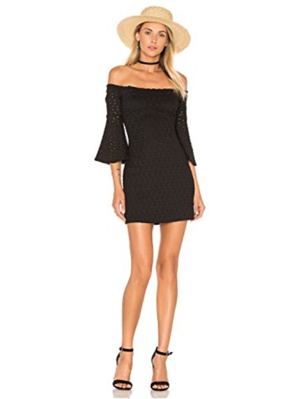 Free People Lace Sophia Dress, Size XS-S Black